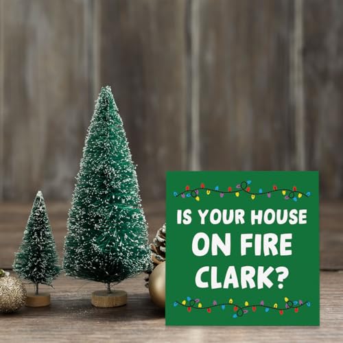 XFW National Lampoon's Christmas Vacation 5x5 Inch Sign – Holiday Decor, Movie Quote