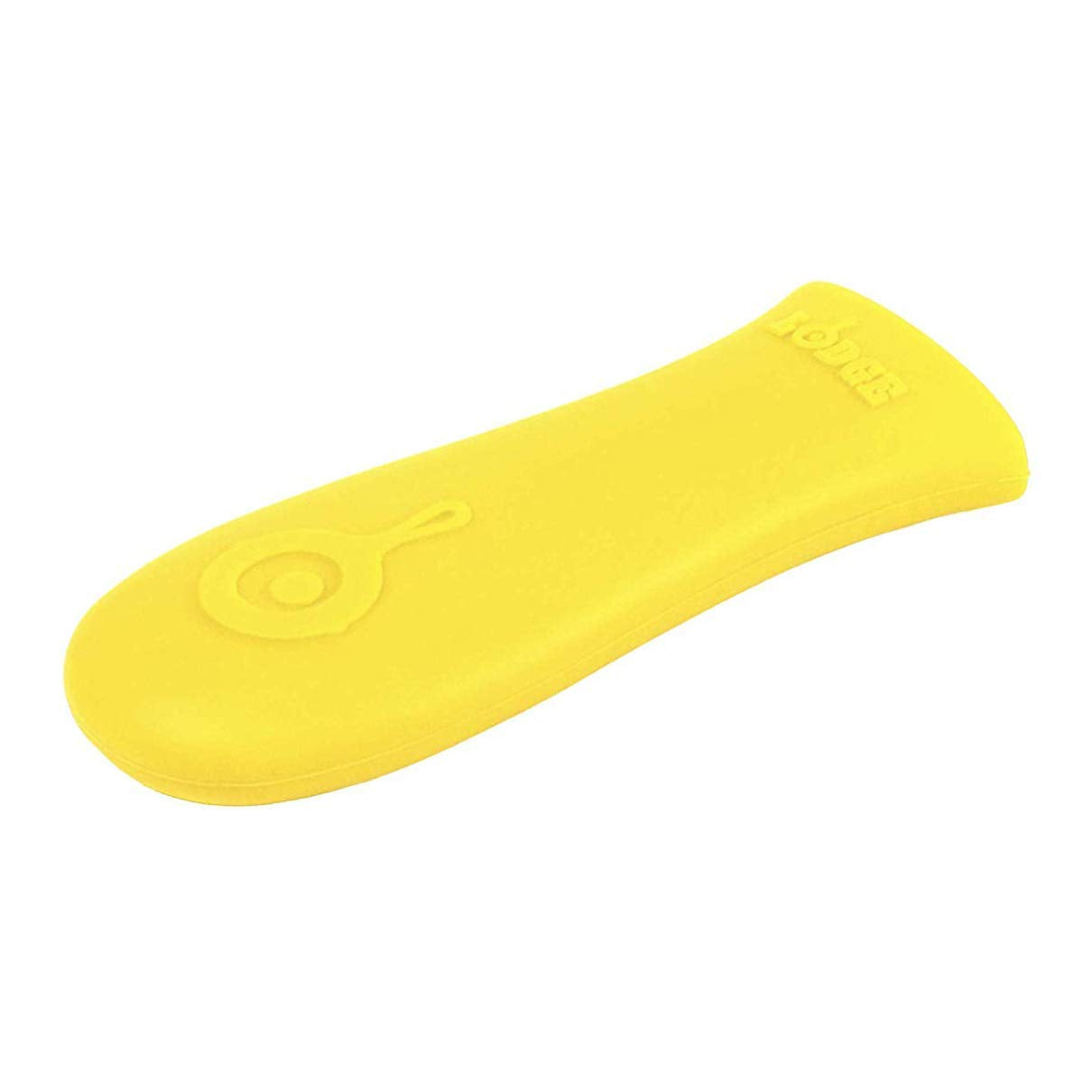 Lodge Silicone Hot Handle Holder - Dishwasher Safe Hot Handle Holder Designed for Lodge Cast Iron Skillets 9 Inches+ w/Keyhole Handle - Reusable Heat Protection Up to 500° - Yellow