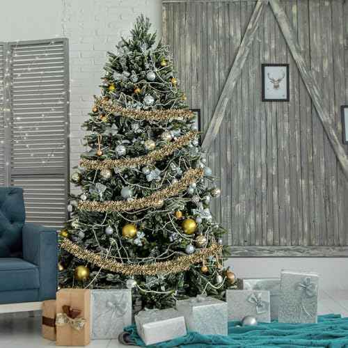 Brite Star 12ft Vintage Tinsel, Gold