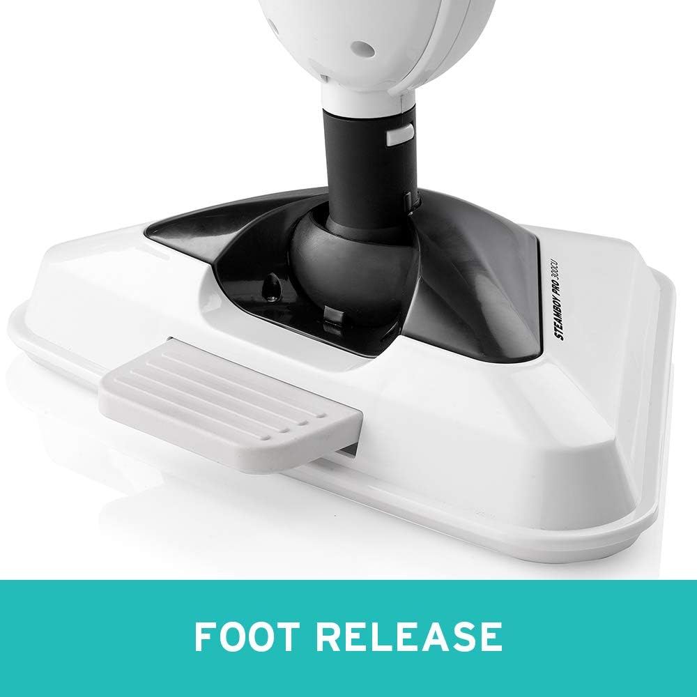 Steamboy Pro 300CU | 3-in-1 Electric Steam Mop - Versatile Floor Cleaner with Carpet Glide & 4 Microfiber Pads