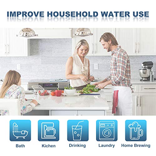 5 Micron 20x2.5 Inch Polypropylene Sediment Water Filter Cartridge - Pack of 6