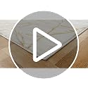 LUXE WEAVERS Modern Gold Abstract Non-Shedding Area Rug 5x7 ft