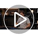 HELXQEXB Black Ergonomic Gaming Chair with Footrest & Adjustable Recline