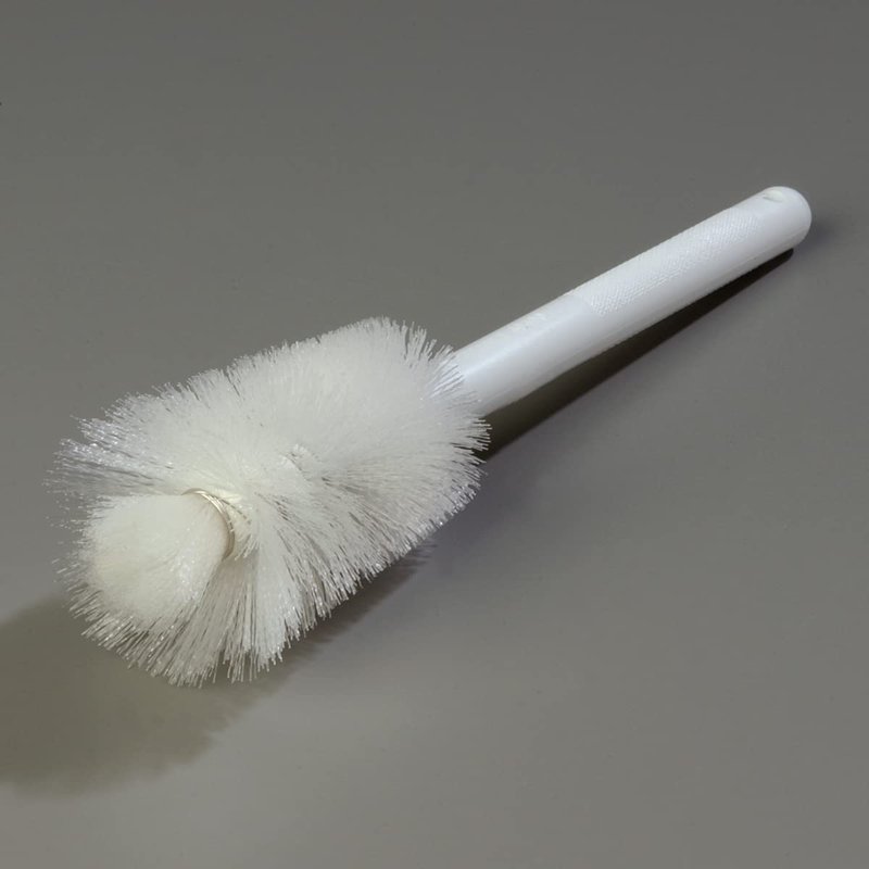 SPARTA Pint Brush, Glassware Cleaning Brush for Kitchen, Restaurant, and Cleaning, Polyester, 12 Inches, White