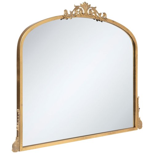 Hobby Lobby Antique Gold Ornate Metal Wall Mirror