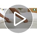 California Design Den 100% Organic Cotton King Size Sheets Set, White