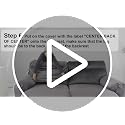 ULTICOR Dark Grey Extra Wide 75-100" 2-Seater Reclining Velvet Sofa Slipcover, 6-Piece, Washable