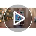 Hallmark Keepsake Christmas Ornament Rockin' Window Shopping 2025 Musical Snowman with Light & Motion