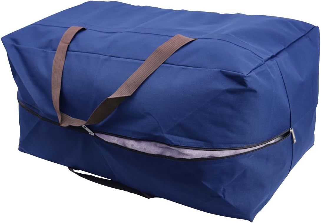 3-Side Zip Open Storage Bag for Christmas Trees & Party Ornaments - 27.5x16.5x13.8, Black Dots