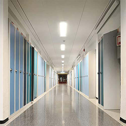 4ft LED Wraparound Light Fixture - 40W Garage Shop Ceiling Light, 4400LM, 4000K, Linkable