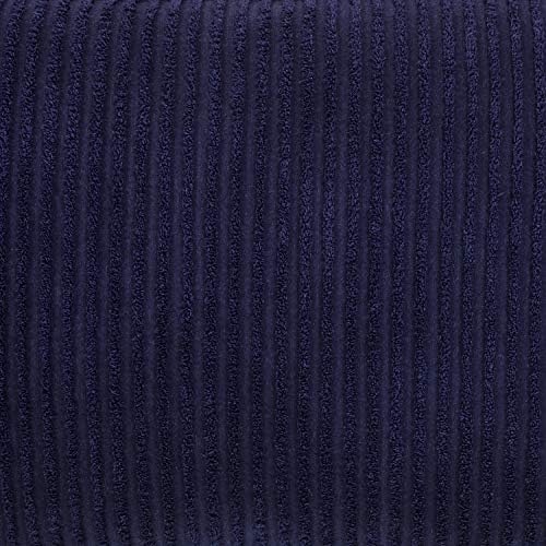 Better Trends Navy King Bedspread, 100% Cotton Tufted - Classic Stripe Coverlet, Soft & Cozy Bedding for All Seasons, Machine Washable - Jullian Collection