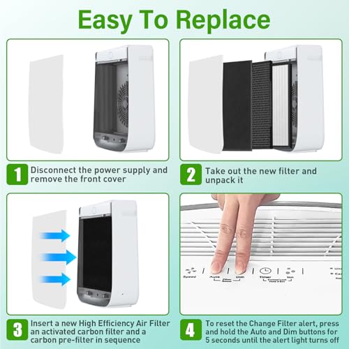 3000 Replacement Air Filter for Air Doctor 3000 Series | 12-Pack