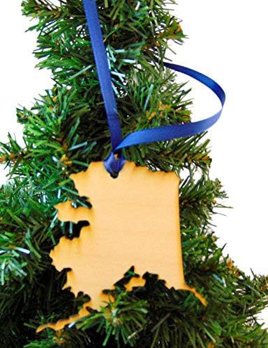 Handmade Wooden Christmas Ornament - State of Georgia - Westman Works USA