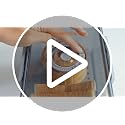 Gifhomfix Large Grey Bread Box with Airtight Seal & Time Recording Dial - Kitchen Counter Storage Container for Homemade Bread, Bagels, Donuts, Cookies