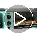 Aqua Nostalgia 3-in-1 Breakfast Station with Coffee Maker, Toaster & Griddle - Retro Style