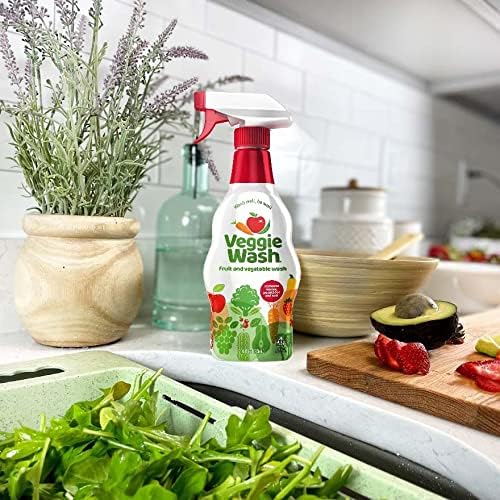 Veggie Wash | Fruit & Vegetable Cleaner - 16 Fl Oz, Pack of 2 for Fresh Produce Care