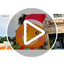 6FT Christmas Inflatable Gingerbread Man in Hot Cocoa Mug with LED Lights Outdoor Decor