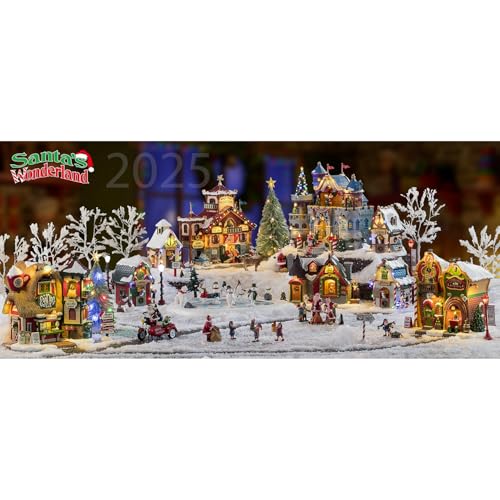 Lemax North Pole Mail Room Sights & Sounds Christmas Decor with Adaptor
