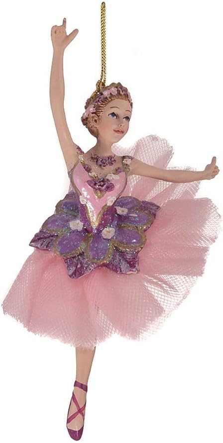 Buy Kurt Adler Sugar Plum Ballerina Christmas Ornament - Festive Holiday Decor