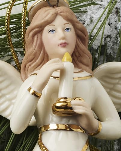Lenox 2026 Heavenly Angel Ornament - Hand-Painted Porcelain Holiday Decor