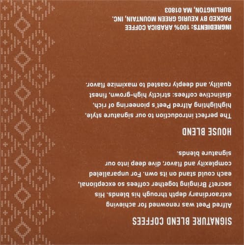 Peet's Coffee K-Cup Pods - Dark Roast Coffee for Keurig Brewers | 10 Pods, 4.4 oz (Pack of 2)