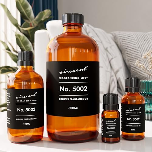 AirScent No. 5002 Diffuser Oil 16.9 Fl Oz | Inspired Luxury Fragrance, Aromatherapy