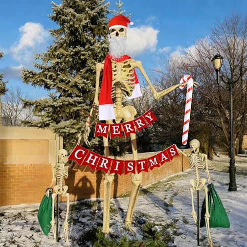 Draupnir 5-Piece Skeleton Christmas Costume Accessories Set