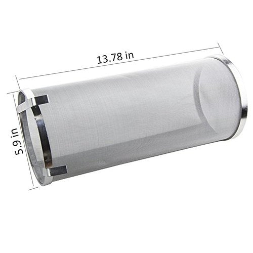 Hop Spider 300 Micron Mesh Stainless Steel Hop Filter Strainer for Home Beer Brewing Kettle
