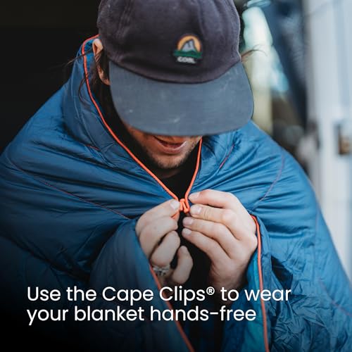 Rumpl Original Puffy Blanket for Outdoors - Northern Lights Variation