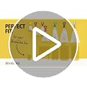 Brabantia PerfectFit Trash Bags White 6-8 Gallon Pack of 120 with Drawstring Handles - Variation of THIS listing