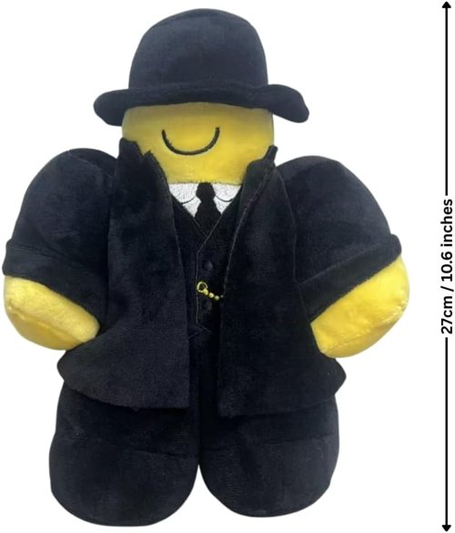 Forsaken Mafia Plushie - Don Sonnelino 11-Inch Soft Stuffed Doll | Gaming Collectible & Decor for Fans