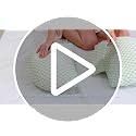 Pregnancy Pillow for Side Sleepers with Removable Cover - Green / Regular