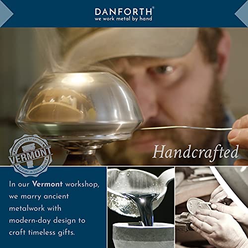 DANFORTH Victorian Heart Pewter Photo Frame Ornament | Keepsake Gift for Mom