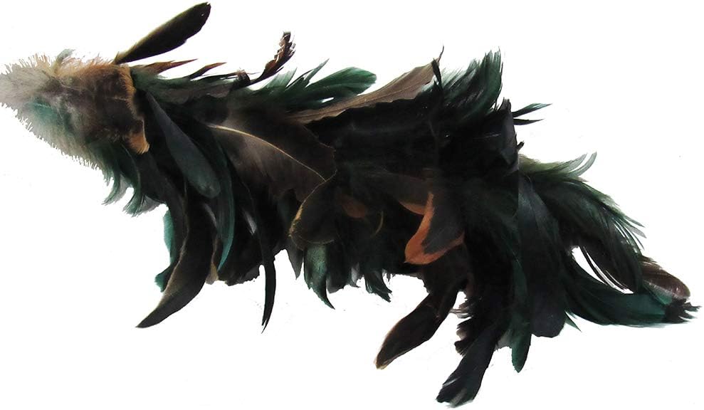 18-Inch Decorative Peacock Feather Clip by Kurt Adler - Elegant Home Accent
