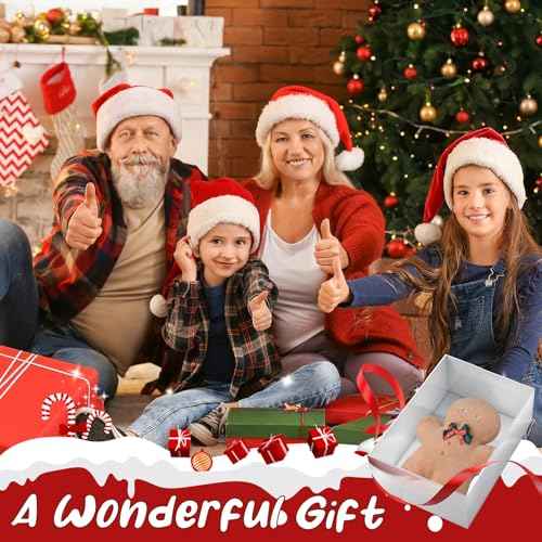 Gingerbread Man Christmas Throw Pillow, Plush Xmas Gingerbread Shaped Pillow Decor, 14.5" Decorative Throw Pillow for Living Room