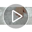 Dunzy Snowflake Bath Mat Set - Non-Slip Water Absorbent Rug for Bathroom, Gray, 2 Sizes