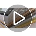 Americanflat Gold 28x40 Poster Frame with Mat - Slim Molding, Pack of 1