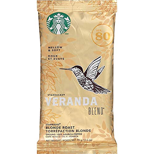 Premium Blonde Roast Ground Coffee 2.5oz Pack of 18 | Fresh Coffee Beans
