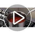 Michelangelo Triply Stainless Steel Saucepan Set 1Qt 2Qt 3Qt Honeycomb Interior