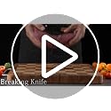 Naitesen 4PCS Hand Forged Butcher Knife Set with Heavy Duty Meat Cleaver and Slicing Knives