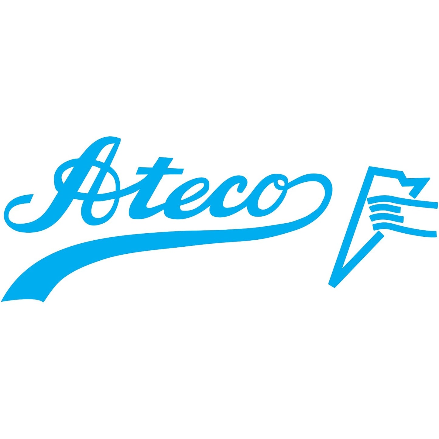 Ateco 810 - 10 Piece Plain Tube Set, Stainless Steel Pastry Tips, Sizes 0 - 9
