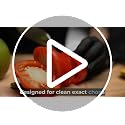 Cutluxe 3-Piece Chef Knife Set - Razor Sharp German Steel Kitchen Knives