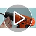 BLACK+DECKER 20V MAX Cordless Power Drill with 30-Piece Bit Set and Battery