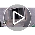 Amorho 30x24 Inch LED Bathroom Mirror with Front & Backlight, Anti-Fog, Dimmer & Color Temp Control