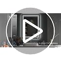 VanPokins 24x32 Inch Front & Backlit LED Bathroom Mirror with Anti-Fog, Dimmable Lights