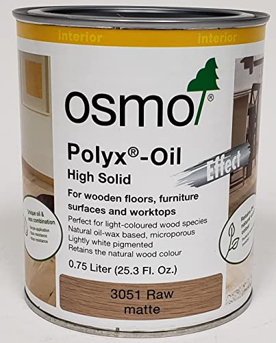 Polyx-Oil Light-Colored Wood Finish 0.75L - Matte Clear Oil-Wax