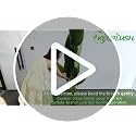 Keeplush 6ft 7in Lifelike Bird of Paradise Artificial Plant with 15 Trunks - Indoor Faux Tropical Tree for Home & Office Decor