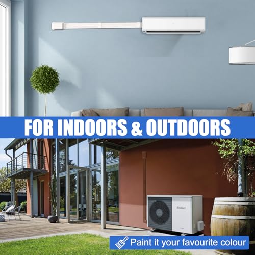 3" x 10Ft Mini Split Line Set Cover Kit with Flexible Duct for AC Protection