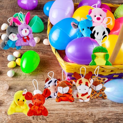 120 Pack Mini Plush Animal Toys Set - Party Favors & Decorations - Variation of THIS listing