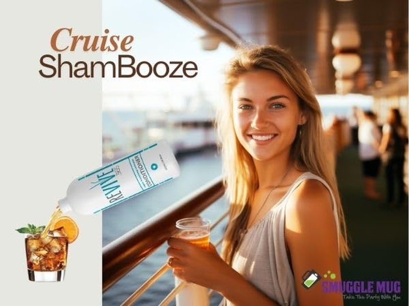 ShampBooze Secret Fake Shampoo Bottles | Flasks for Liquor Disguise | Plastic Flask for Liquor | Booze Smuggling Containers for Cruises | Alcohol Hidden Container | Hidden Flask | Luxura 2-Pack